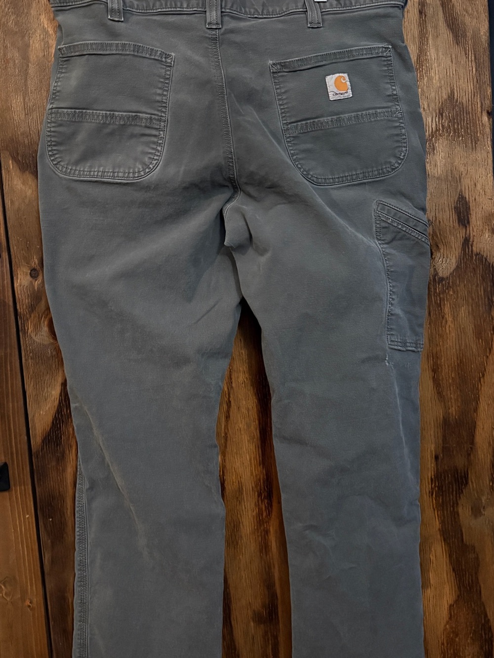 Carhartt Men's Slate Gray Cargo Work Pants